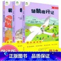 六年级下册[全3本]批注版 [正版]爱德教育快乐读书吧爱丽丝漫游奇境鲁滨逊漂流记骑鹅旅行记小学六6年级下册语文配套阅读指