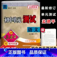 [语文]人教版 七年级下 [正版]2025新版孟建平初中单元测试7七年级下册语文人教版测试卷初一7年级下册语文同步练习单