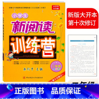 新阅读训练营 [全彩版] 小学二年级 [正版]小学生新阅读训练营2二年级全彩版上下册人教版通用 腾衍平主编/第十次修订