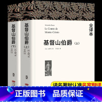 基督山伯爵(全2册) [正版]基督山伯爵书籍原版大仲马的书籍原版书精装上下册套装成人版无删减长篇小说基度山恩仇记世界名著