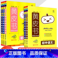 [5本]语数英物化 初中通用 [正版]黄皮书初中知识手账套装2025小四门知识点语文数学英语词汇历史默写生物化学地理