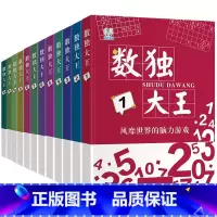 数独大王12册 [正版]数独大王12册数独游戏书儿童入门四六九宫格题本思维专注力小学生阶梯训练玩具