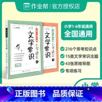 [全2册]小学语文文学常识 小学通用 [正版]2025新版 小学语文文学常识上下册古诗文知识点一背一学一二三四五六年级