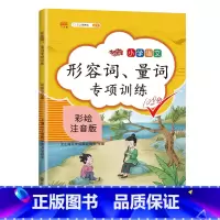[正版]小学语文形容词量词专项训练大全小学生通用一年级二年级三四五六上册下册小学语文知识大全练习册作文书起步句子训练阅