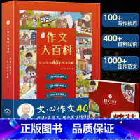 [礼盒装]小学生作文百科大全 小学通用 [正版]小学生作文大百科文心作文40年作文书大全小学写作技巧同步作文书甄选范文三