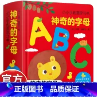 小小手创意学习书 神奇的字母 [正版]小小手创意学习书 神奇的字母ABC 26个英文字母儿童书籍幼儿早教翻翻书立体3-6