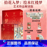 拾花入梦:绘本红楼梦(艺术珍品解读版) [正版]赠别册+月历+装饰画+花笺纸拾花入梦 绘本红楼梦 艺术珍品解读版 孙温