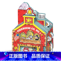 [正版]中商原版迷你屋系列 消防站 纸板书 英文原版 Mini House Firehouse Co No 1 儿童玩