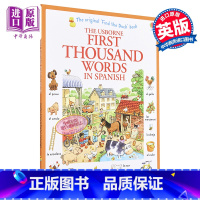 [正版]看图识1000西班牙语单词 英文 西班牙语 双语 First Thousand Words in Spanis