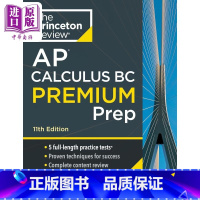 [正版]Princeton Review AP Calculus BC Premium Prep 2025普林斯顿AP