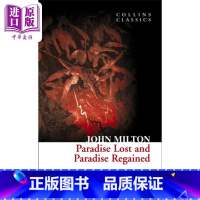 [正版]柯林斯经典文学 失乐园 复乐园 Paradise Lost And Paradise Regained 英文原