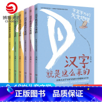 字里字外的人文历史+天文地理 [正版]博集天卷汉字就是这么来的全6册 孟琢 8-9-10-11-12岁儿童趣味汉字书 小