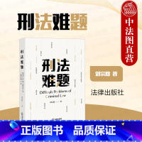 [正版] 2023新 刑法难题 刘宗路 法学案例分析 法律实务人员办公工具书 罪刑法定 刑法教条学 犯罪论体系 刑罚出