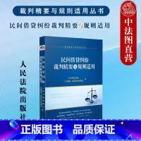 [正版] 2023新 民间借贷纠纷裁判精要与规则适用 裁判精要与规则适用丛书 人民法院 民间借贷合同债权保护 民间借贷