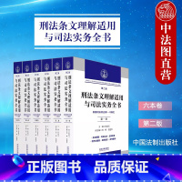 [正版] 2024新 刑法条文理解适用与司法实务全书 六本卷 第二版 张述元 根据刑法修正案1-12编定 条文释解立案