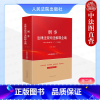 [正版]2024新 刑事法律法规司法解释全编 第二版第2版 根据刑法修正案十二全新修订 法律行政法规司法实务指导性案例
