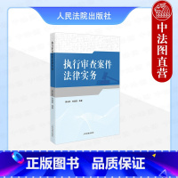 执行审查案件法律实务 [正版] 2024新 执行审查案件法律实务 张国雪 编著 民事强制执行法律规定司法解释案例分析司法