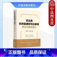 民法典合同编通则司法解释释评与案例指引 [正版] 2024新 民法典合同编通则司法解释释评与案例指引 石佳友 法制 合同