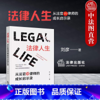 法律人生 从法官到律师的成长启示录 [正版] 2024新 法律人生 从法官到律师的成长启示录 刘彦 法官纪检干部律师职业