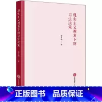 [正版] 2018新版 现实主义视角下的司法决策 唐丰鹤 司法裁判决策思想 本体论解释学司法行为理论研究 认知心理学