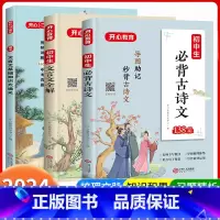 [3册]初中生古诗文+文言文全解+文言文基础知识 初中通用 [正版]初中文言文基础知识大通关 漫画图解版初中生七八九
