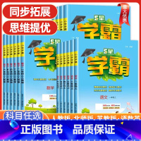 语数英3本(人教版) 六年级上 [正版]六年级上下册2024版小学学霸六年级上册下册语文数学英语人教版苏教版全套同步训练