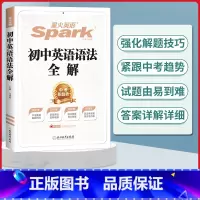 英语 [正版]2025英语初中英语语法全解语法大全初一初二初三中考语法词汇全练专练考点清单七年级八九年级复习资料辅导书