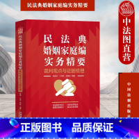 [正版]中法图 民法典婚姻家庭编实务精要 裁判观点与证据梳理 中国法制 新民法典婚姻家庭司法实务律师法官办案工作参考