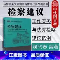 [正版]中法图 检察建议工作实务与检察建议范例 中国检察 检察人员案头工具书 公诉意见书检察建议书制作要求 检察机关工