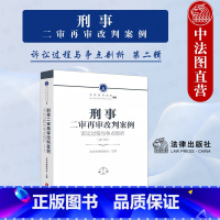 [正版]中法图 刑事二审再审改判案例 诉讼过程与争点剖析 第二辑 刑事二审再审律师辩护代理词法院案例判决刑事改判案件