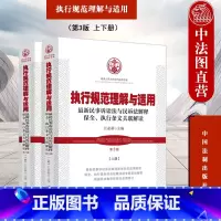 [正版]中法图 执行规范理解与适用 第3版第三版上下册 新民事诉讼法民诉法解释保全执行条文关联解读 中国法制 执行司法