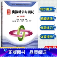 新编奥数精讲与测试九年级 九年级/初中三年级 [正版]2024新新编奥数精讲与测试九年级9年级初中初三九年级奥数竞赛教程