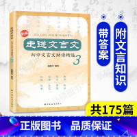 [正版]走进文言文 初中文言文助读精选3 杨振中编写古文小知识和训练实用教辅 上海远东出版社初中文言文助读 初一二三