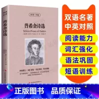 [正版]读名著 学英语 普希金诗选 英汉双语读物 英语书籍名著双语版英语名著阅读课外读物小学初中英语读物中英双语读物