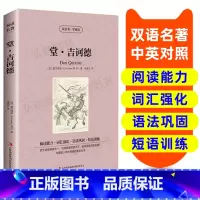[正版]读名著英语 堂 吉诃德 英汉双语读物英语书籍 双语版英语名著 阅读课外英文读物小学初中英语读物中英双语读物 堂