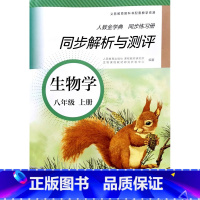 8上生物人教版 [正版]2025新版同步解析与测评 八年级上册8年级生物学初中人教版金学典同步练习册