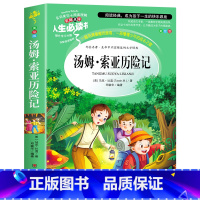 汤姆·索亚历险记 [正版]汤姆索亚历险记原著六年级下册必读的课外书老师完整版快乐读书吧6下阅读小学生书籍青少版马克吐温汤