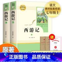 [七年级上-人教版]西游记(上下) [正版]西游记原著完整版七年级初一上册必读名著7年级语文书籍人民教育出版社