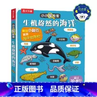 小小探险家第四辑-生机盎然的海洋 点读版 [正版] 点读版绘本0-3-4-6岁小小探险家系列科普立体揭秘翻翻书低幼百科全