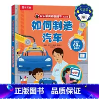 揭秘翻翻书- 如何制造汽车 点读版 [正版] 如何制造汽车 点读版 揭秘翻翻书低幼版 0-3-6岁汽车工厂大冒险3D立体