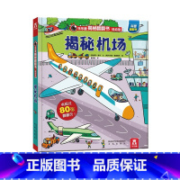 乐乐趣揭秘翻翻书系列低幼版第一辑(4册)-揭秘机场 [正版]揭秘翻翻书低幼版第一辑4册 揭秘火车+机场+农场+汽车 低幼