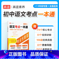 初中语文考点一本通 初中通用 [正版]高途 初中语文考点一本通 考点全覆盖重难点解析中考语文基础知识大全