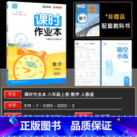 数学 八年级上 [正版]2024秋天津专版通成学典课时作业本八年级数学上册RJ人教版同步到课时随堂天天练通城学典课时作业