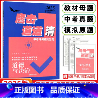 道德与法治 天津 [正版]2025版天津鹰击长空道道清中考道德与法治冲关模拟分类 初中三年级政治 九年级道法 天津人民出