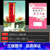 语文 二年级上 [正版]2024秋 好字行天下二年级上册人教版 小学二年级上册语文书同步字帖 小学生铅笔字帖硬笔楷书字帖