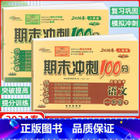 [正版]2024春季 68所名校图书 期末冲刺100分一年级下册语文+数学 RJ人教版 同步练习单元期中期末复习模拟测