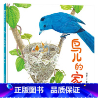鸟儿的家 [正版]鸟儿的家硬壳精装图画书亲鸟是了不起的爸爸妈妈也是大自然杰出的建筑师感受不一样的家一样的爱与温暖魔法象图