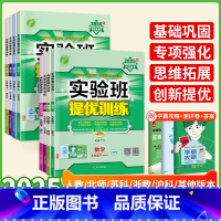 主科→3本:语数英 人教版 九年级上 [正版]当天发!2025新版实验班提优训练九年级下册上数学语文英语物理化学科学人教