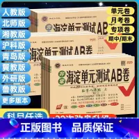 全科搞定⭐对应年级[人教版]全套! 八年级下 [正版]2025海淀单元测试AB卷七年级上册八九年级下册语文数学英语湘教物