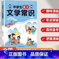 中学生语文文学常识 初中通用 [正版]2024版中学生语文文学常识必背古诗词思维导图版语文基础知识大全文学常识积累大全基